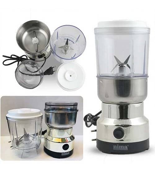 Nima NM-8300 2 in 1 Electric Coffee and Spice Grinder & Blender/Juicer 2