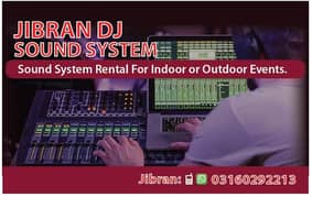Sound System on Rent and Decoration Service