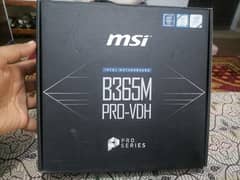 9th Gen Package i5 9400F Procesor & MSI Mobo B365M Pro-VDH