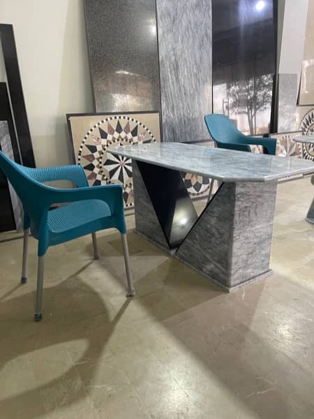 office table with ziarat granite stone 4