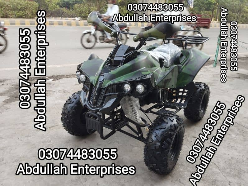 150 adult size ATV quad bike 4 wheel for sale deliver all over Pak 9