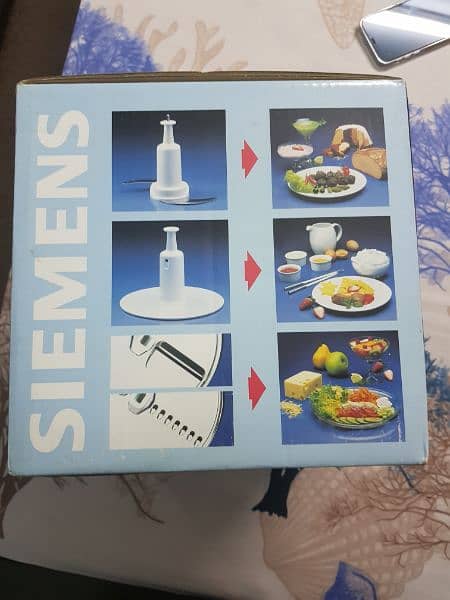 Siemens food processor new german made 2