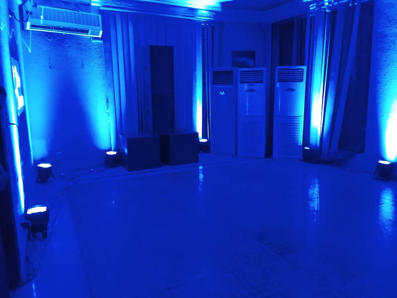 DJ Sound For Dance Parties , Dancing Floor , Disco Lights , Smoke etc 16