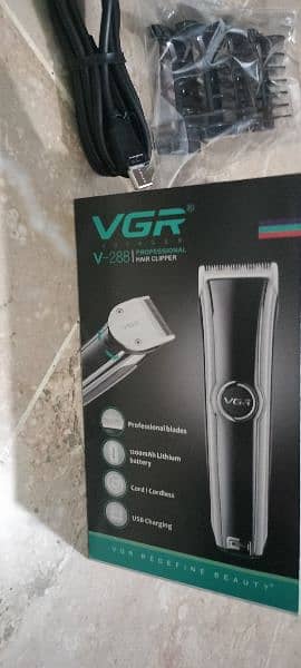 VGR V 288 hair clipper trimmer beard shaver new imported item 5