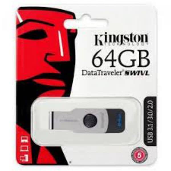 Kingston USB 64 Gb 0