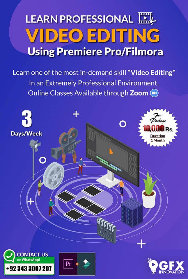 Learn Professionl Video Editing and start your youtube channel 0