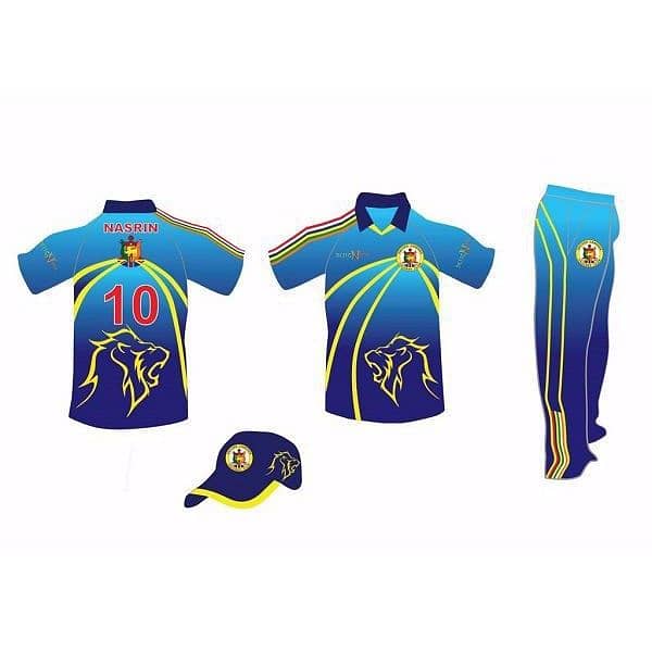 Wholesale manufacturer cricket kit team uniform coustmize shirt trouse 4