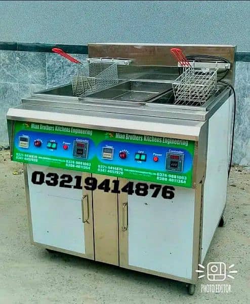 deep fryer/ Hot plate  /  pizza oven 12