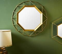 Luxurious imported brand new 75 cms wall mirror from Dubai.