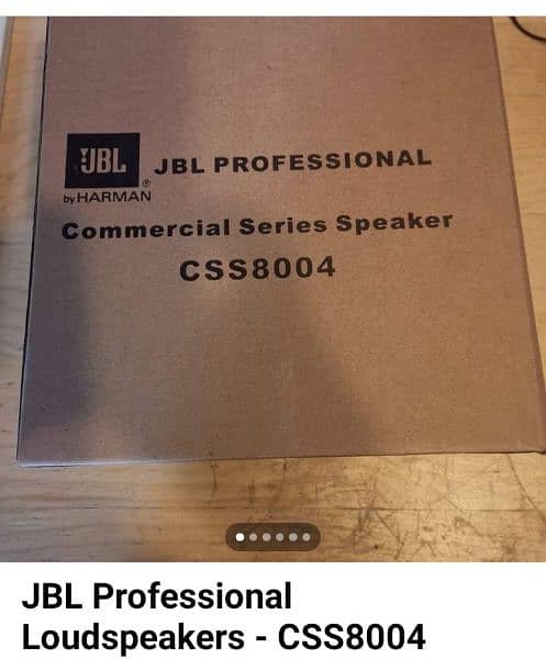 JBL  CEILING SPEAKERS FOR SALE (Comercial) 4