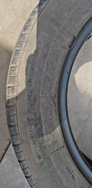 1 tyre Mirage 155/65 r13 used read ad carefully 1