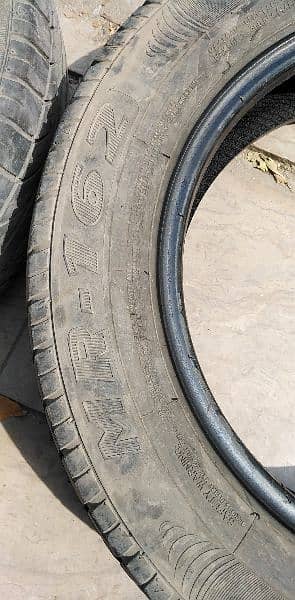 1 tyre Mirage 155/65 r13 used read ad carefully 2