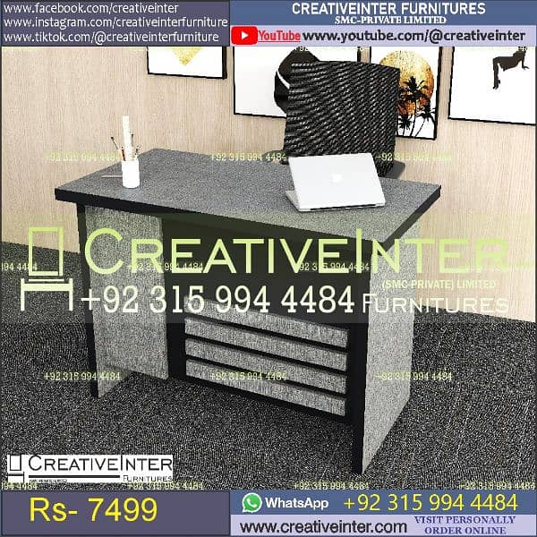 Office table Executive Chair Conference Reception Manager Table Desk 10