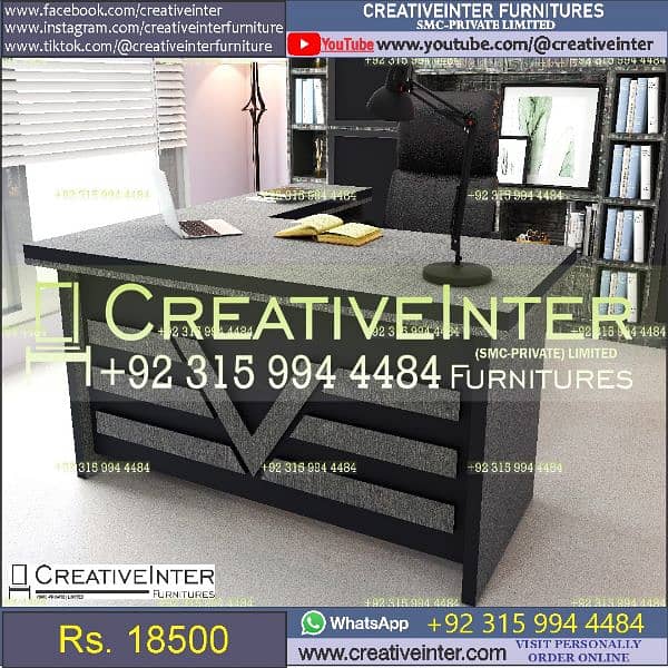 Office table Executive Chair Conference Reception Manager Table Desk 15