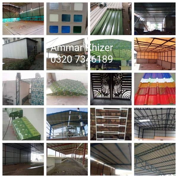 Fiber Shed/Marquee Shed/Ware house shed 0