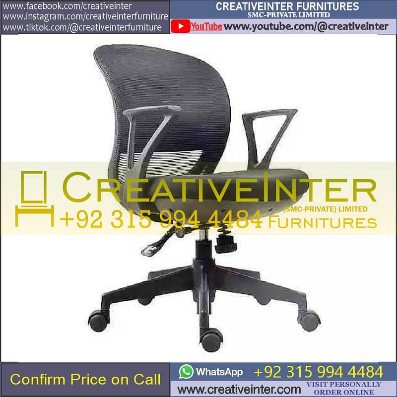 Study Staff Office workstation manager executive meeting Table chair 18