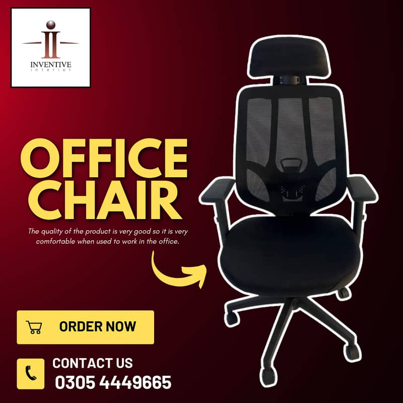 Mesh chair, Executive chairs, office chair, office furniture, table 1