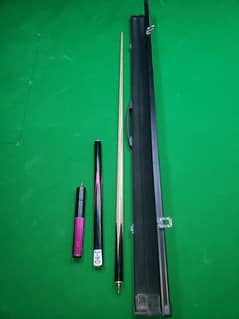 Master Heritage original Thailand snooker cue with case and extension