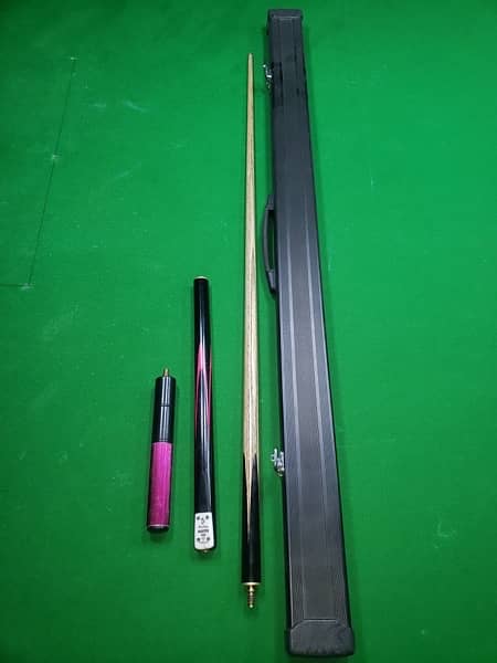 Master Heritage original Thailand snooker cue with case and extension 1