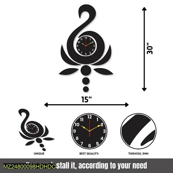 Wall Clock - Wall Decorations 5