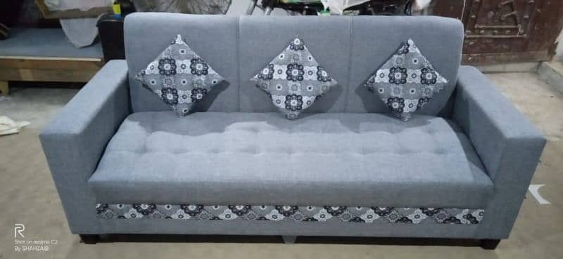 sofa cum bed / sofa set / fabric change / sofa poshish / sofa repair 6