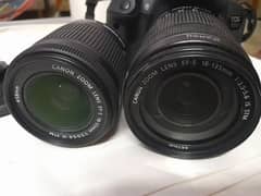 Canon 700D with 18-55 & 18-135mm Lens 0