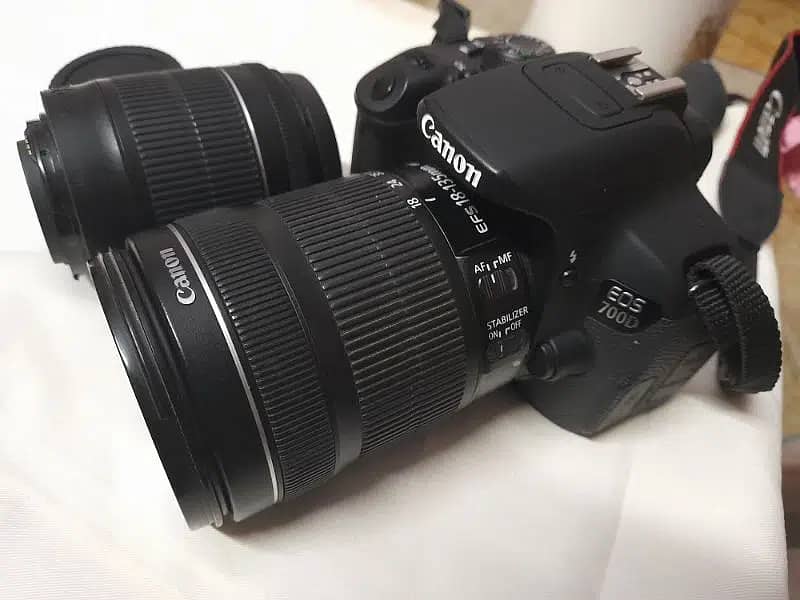 Canon 700D with 18-55 & 18-135mm Lens 1