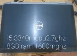 Dell E6430 i5 3rd Gen 8gb ram 120gb SSD 350gb hdd 0