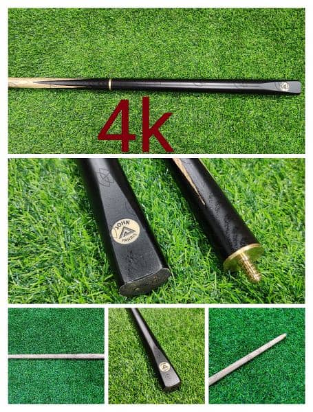 snooker sticks | Snooker Cue | Accessories | One Piece 2 Piece Cues. 1