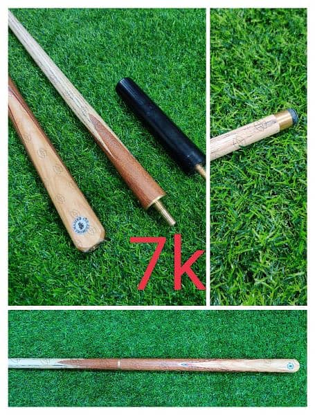 snooker sticks | Snooker Cue | Accessories | One Piece 2 Piece Cues. 3