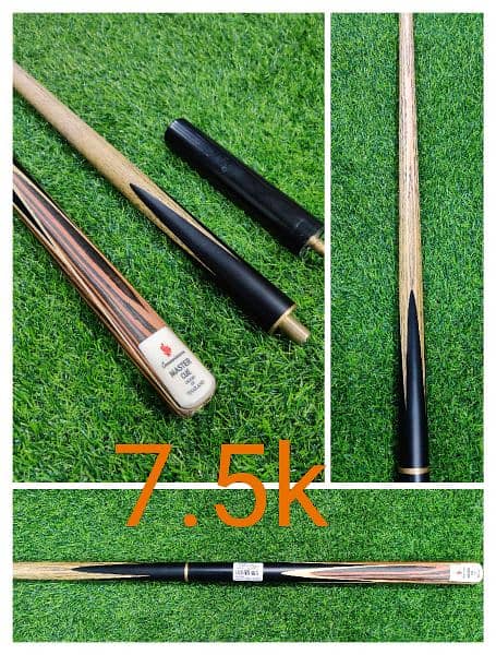 snooker sticks | Snooker Cue | Accessories | One Piece 2 Piece Cues. 5