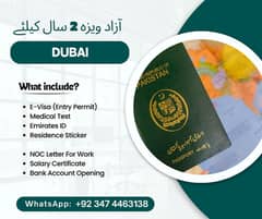 Freelance Visa | Azad Visa | Dubai 2 Year Visa