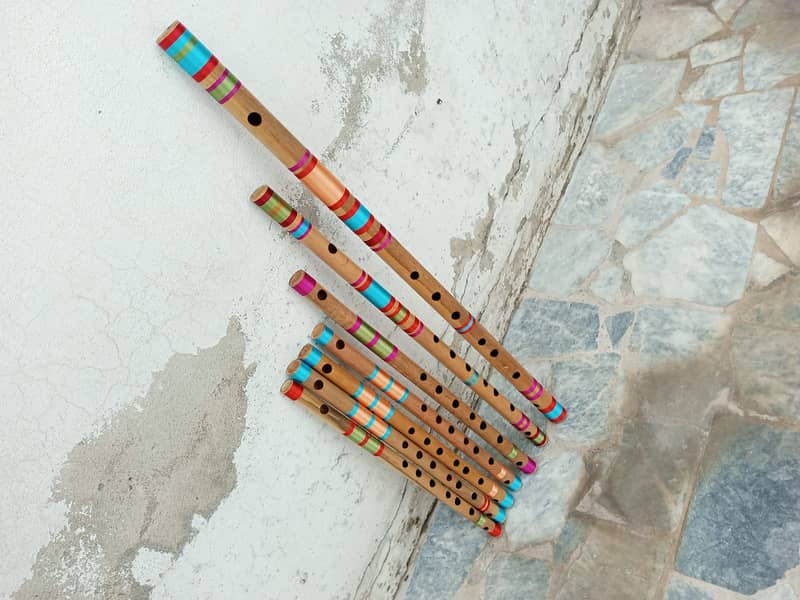 Brand New Indian Bamboo Flute 8