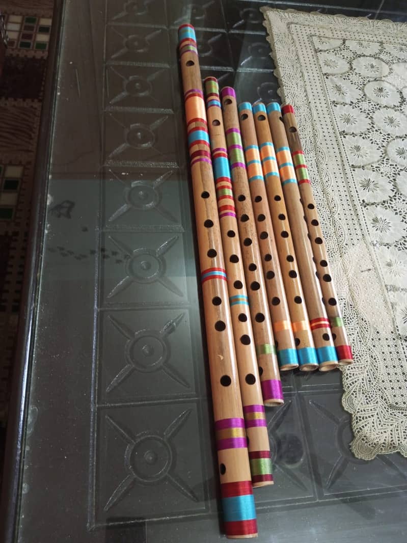 Brand New Indian Bamboo Flute 17