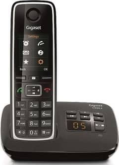 UK imported Siemens gigaset single cordless phone with answer machine
