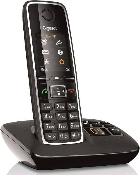 UK imported Siemens gigaset single cordless phone with answer machine 1
