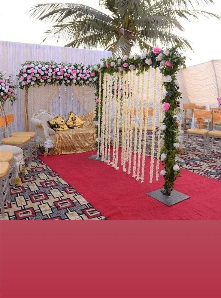 Events/Wedding room decor/Car decor/Mehndi decor 2