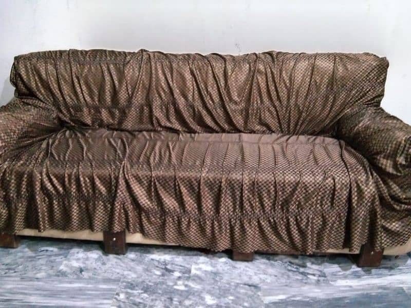 Jumbo size Sofa Cover set for 5 seater 3+1+1 1