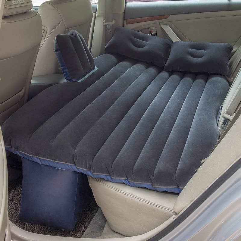 Multifunctional Inflatable Car Travel Air Bed Mattress 03020062817 2