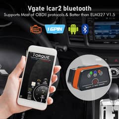 Vgate iCar 2 OBDII Bluetooth3.0 Car Diagnostic Scanner 03020062817 0