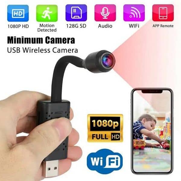 A9 WIFI Camera 1080P Magnetic security cameras 8