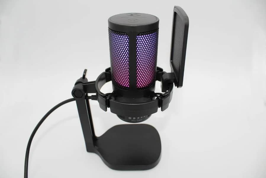 Maono RGB USB Gaming Microphone, youtuber voice over streaaming Mic 6