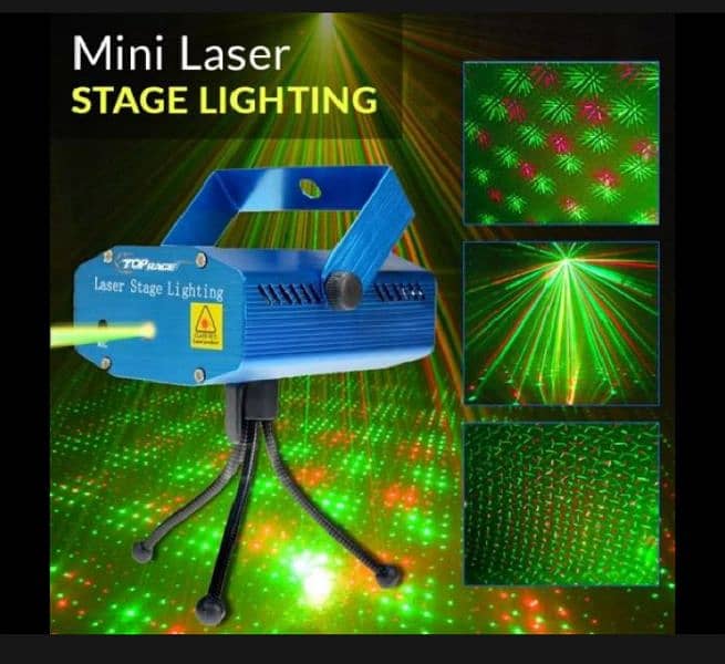 Super Mini Laser stage light Projector DJ Disco LED Light: Laze 1