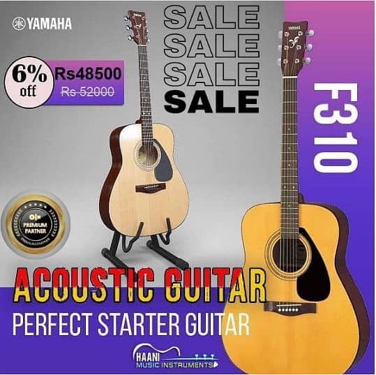 Yamaha F310 Acoustic Guitar Sale Offer 0