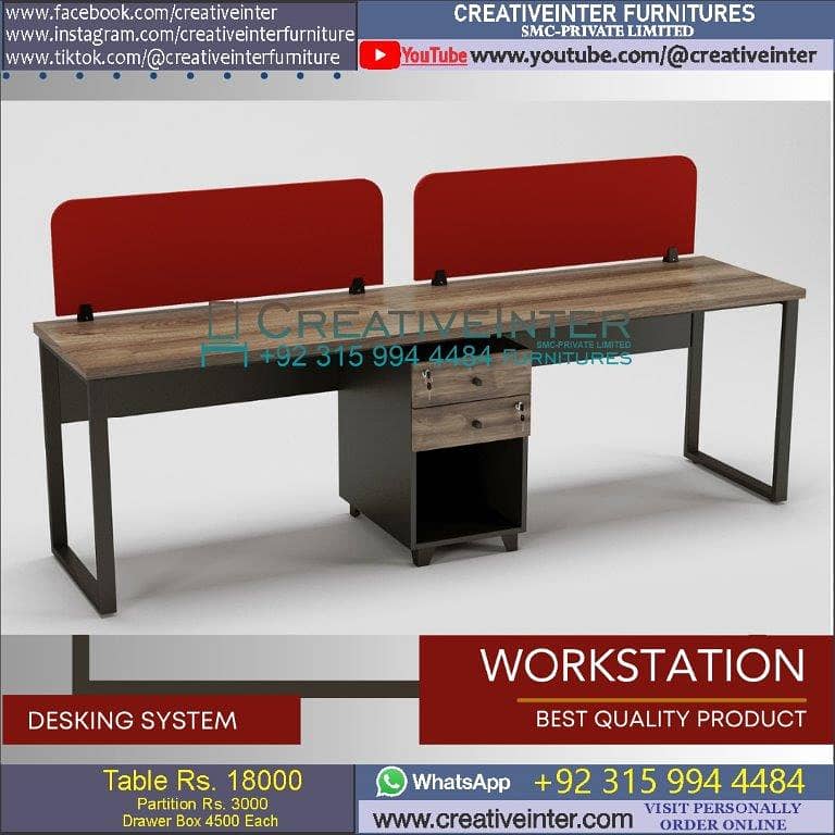 Office Workstation Meeting Conference Table Desk Chair Sofa Reception 13
