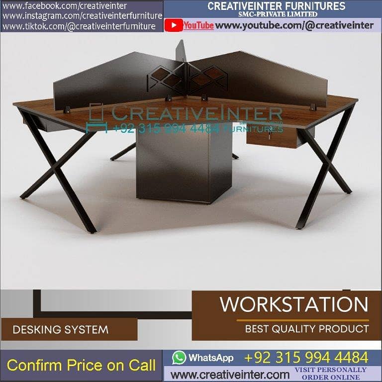 Office Workstation Meeting Conference Table Desk Chair Sofa Reception 17