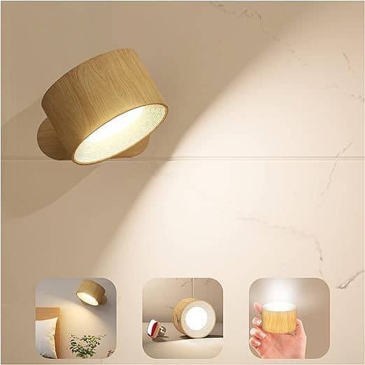 Wall Light LED Wall lamp with Rechargeable Battery Operated 7