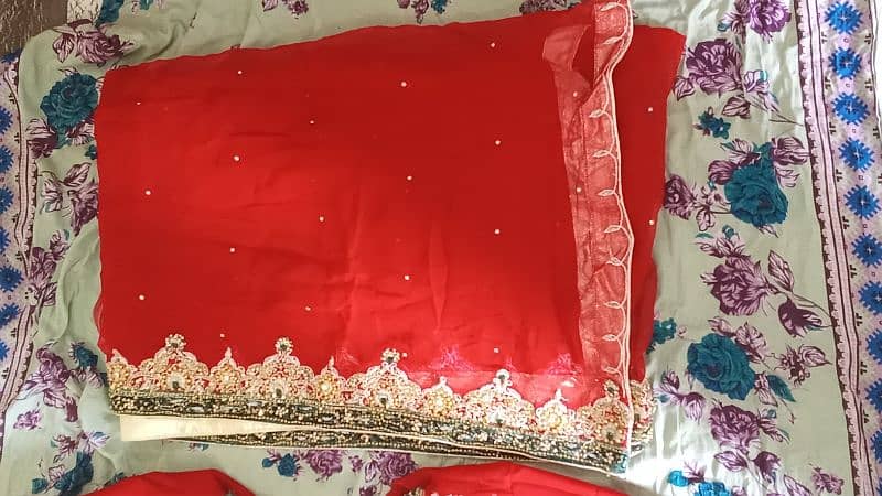 TWO SUITS WEDDING BRIDAL FROCK 3