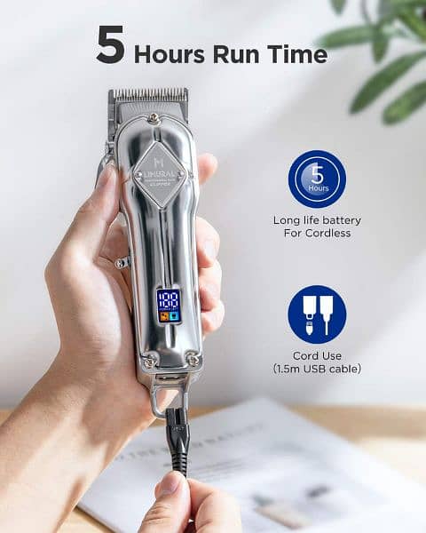 professional hair trimmer clipper barbers for men limural k11s all in 1