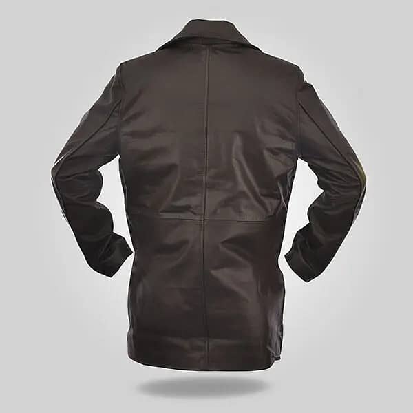 Black leather jacket for men women and kids export quality 4